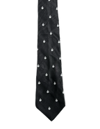 Embroidered Apples Tie