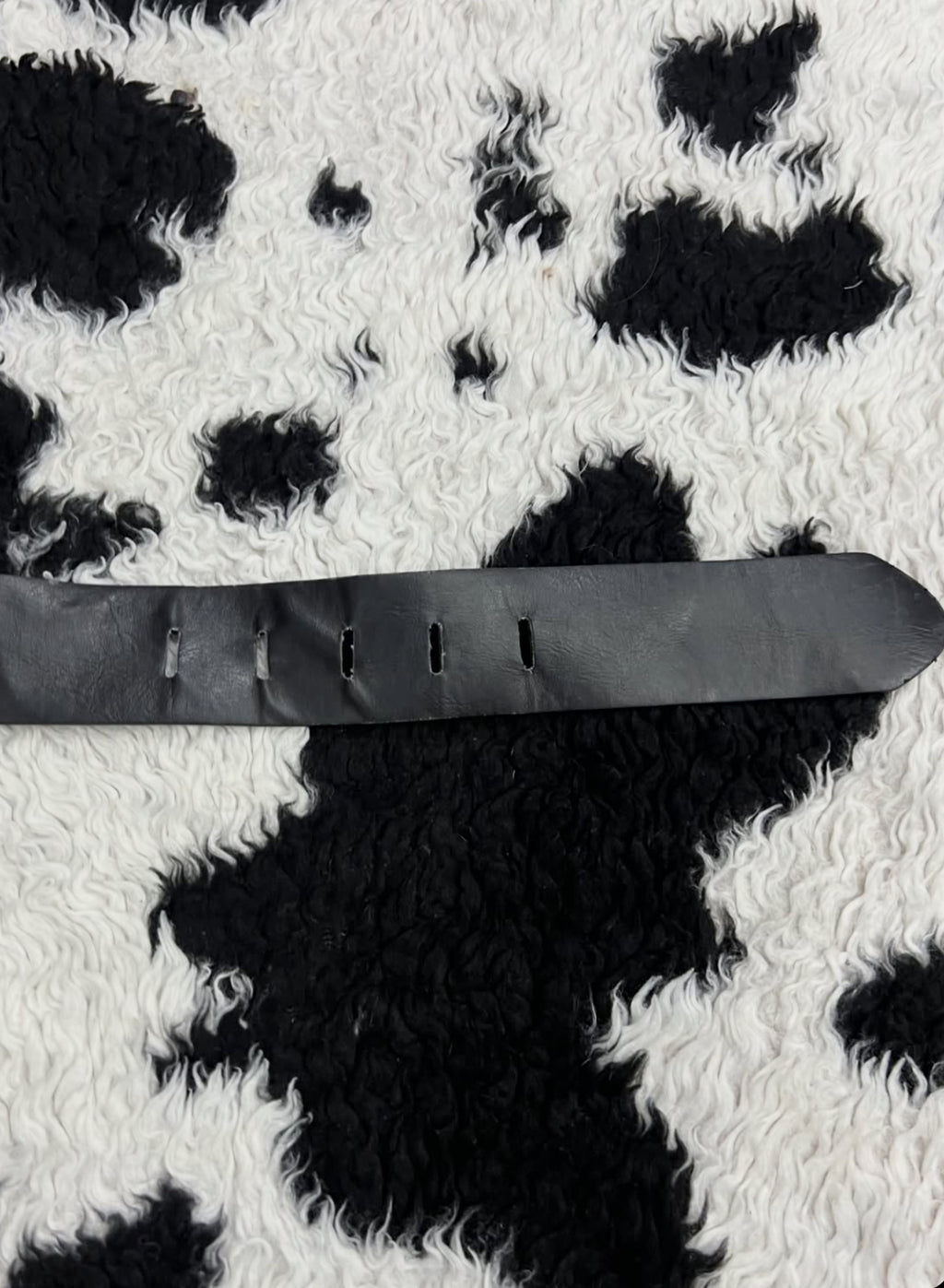 Black Studded Belt