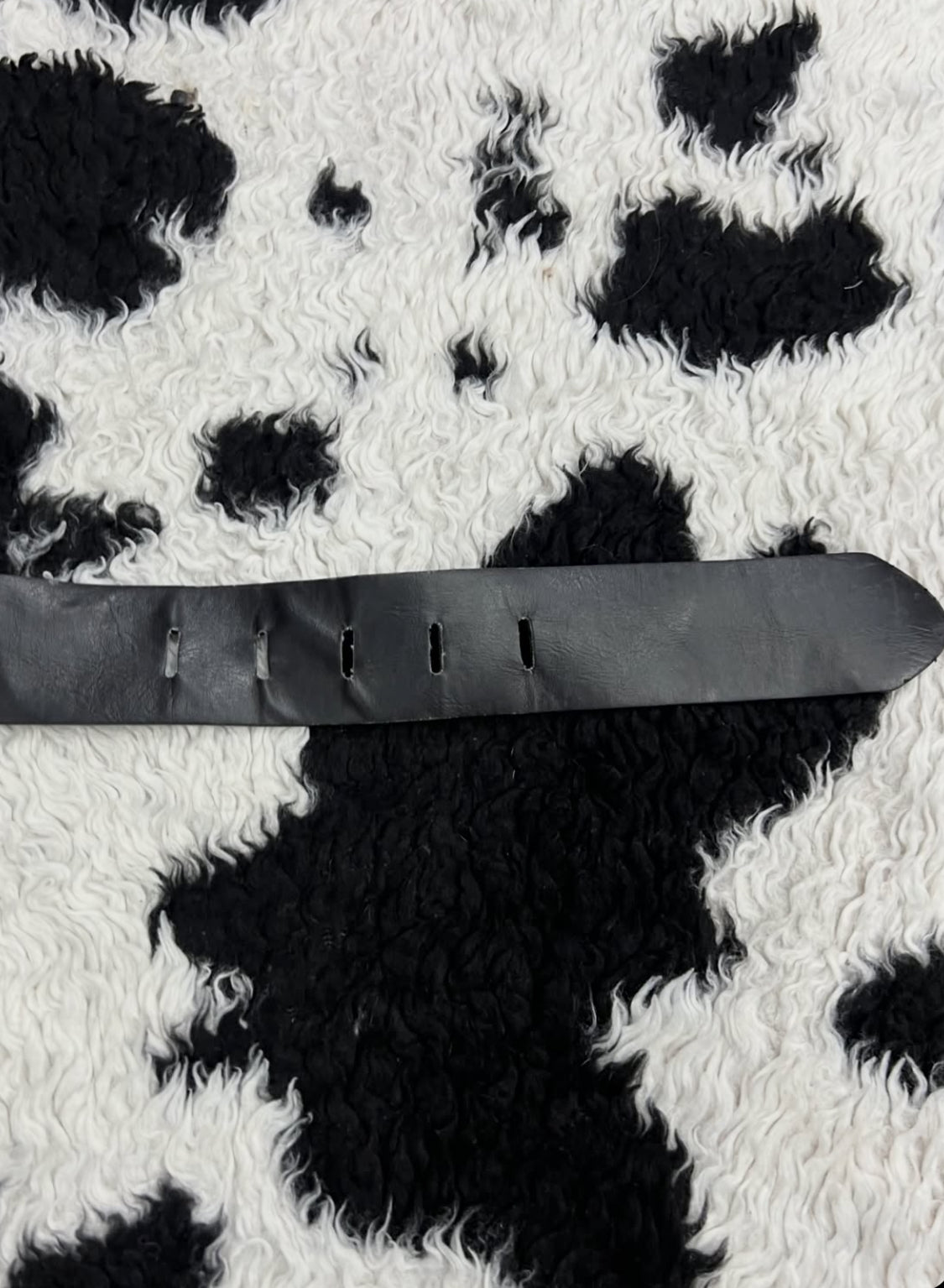 Black Studded Belt