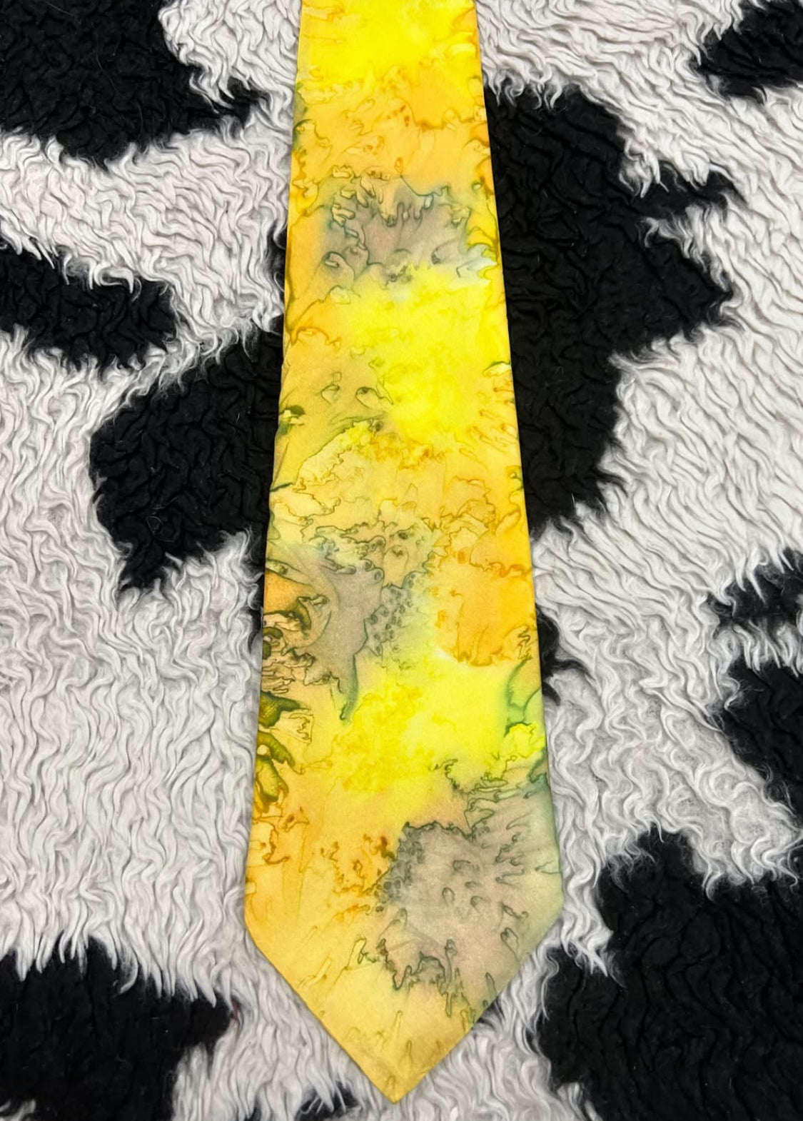 Yellow Dyed Tie