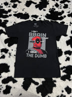 Deadpool "I Can't Brain Today" Tee (Medium)