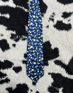 Silkworm Blue & Yellow Dotted Tie