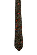 Woolen Narrow Paisley Tie