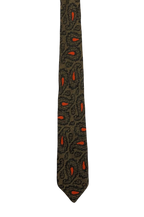 Woolen Narrow Paisley Tie