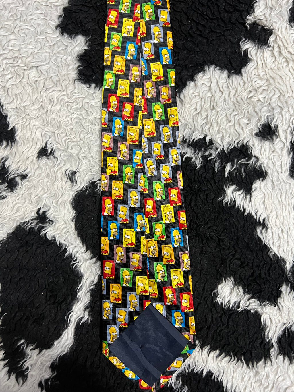 Homer & Bart Simpson Tie