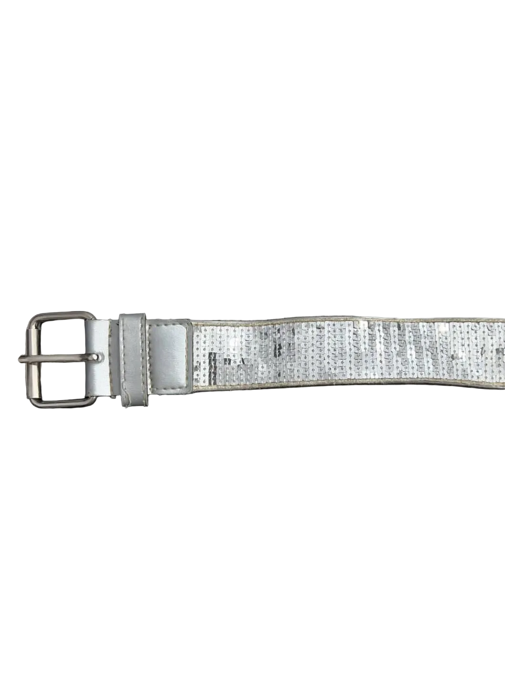 Silver Sparkle Belt