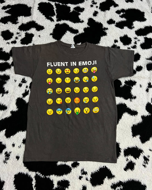 "Fluent in Emoji" Tee (Medium)
