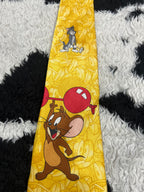 Tom & Jerry Weight Lifting Tie