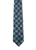 Marks & Spencer Blue and Green Tie