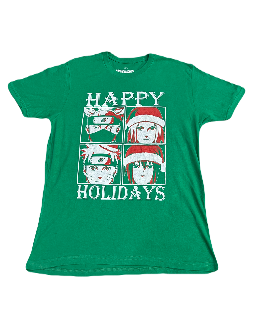 Naruto Happy Holidays Tee (Large)