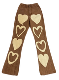 Shein Bootcut Hearts Denims (Waist 26)