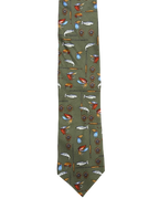 Fishing Graphic Tie