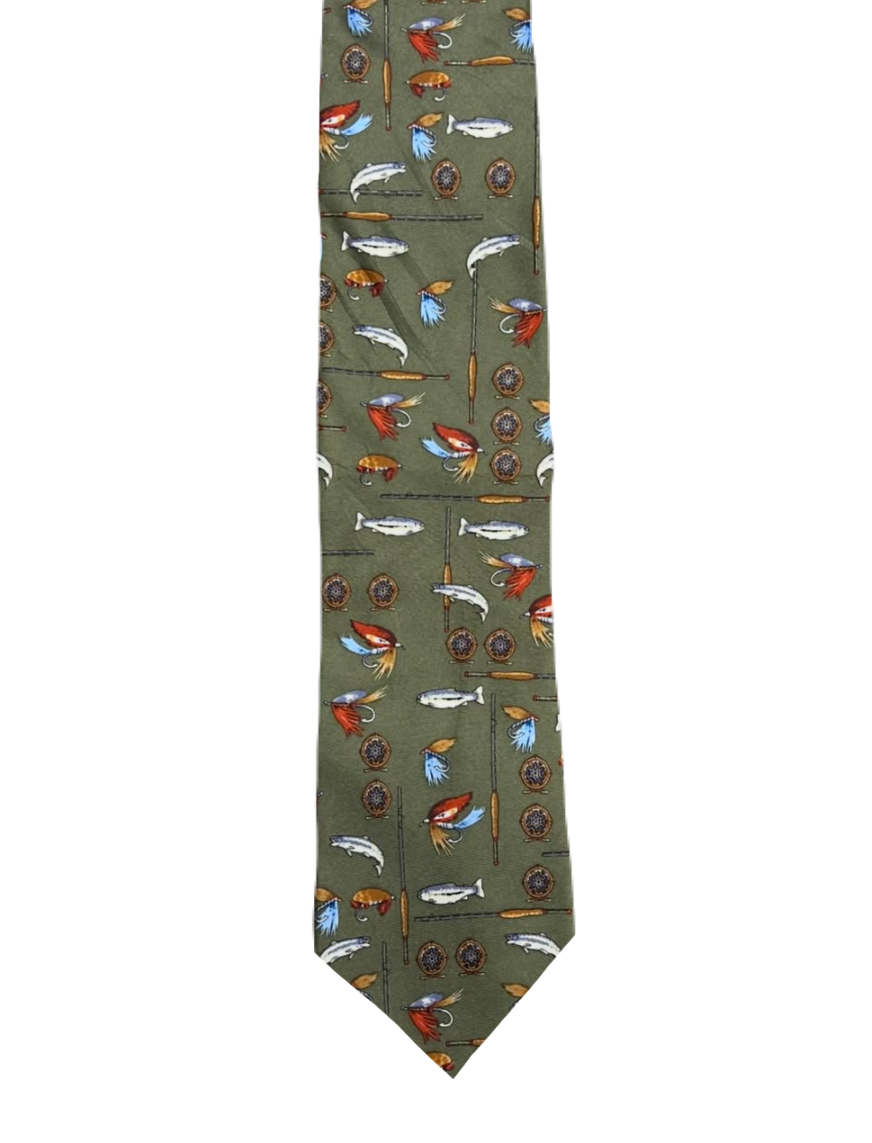 Fishing Graphic Tie