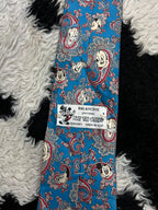 Vintage Disney Mickey Mouse & Friends Paisley Tie