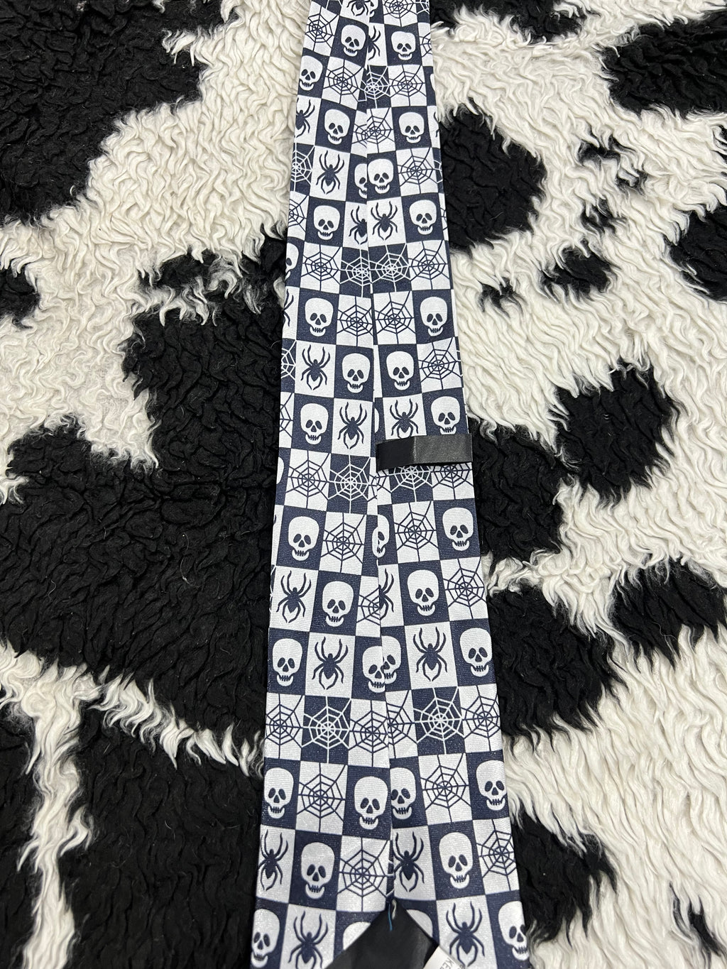 Skulls & Spiders Tie