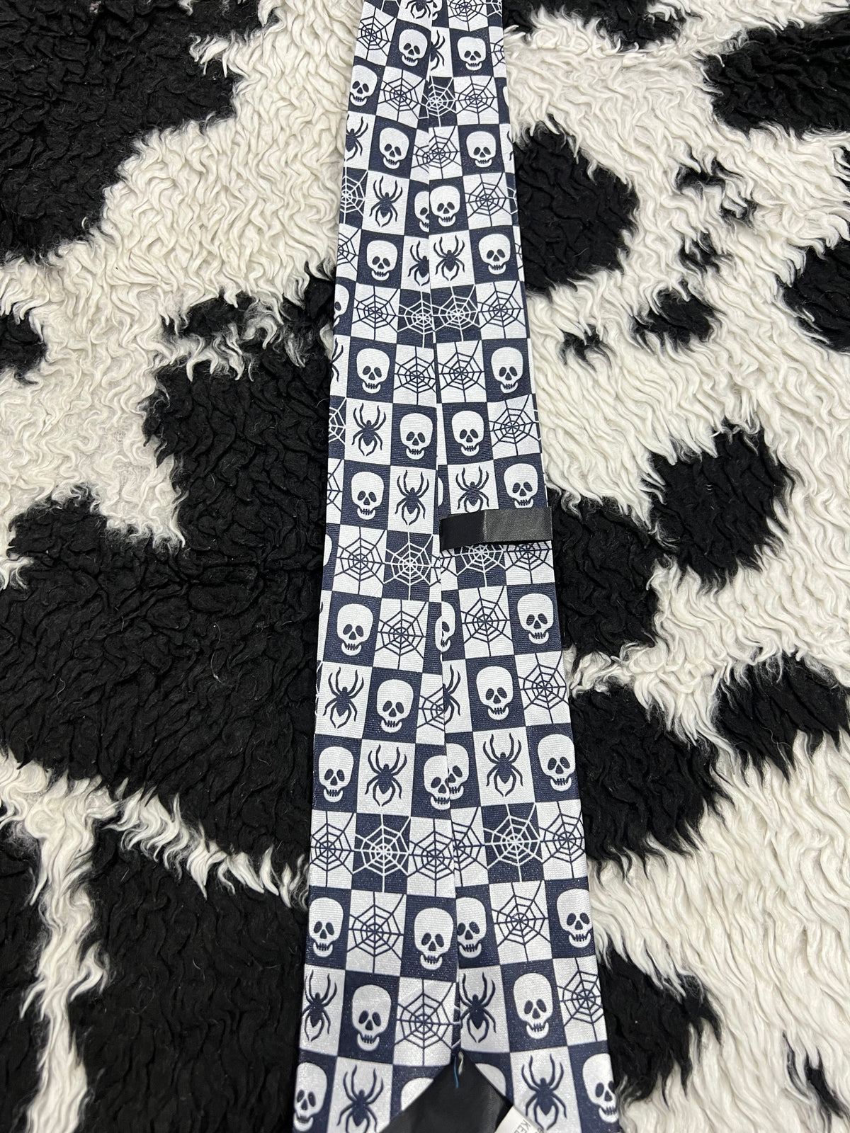 Skulls & Spiders Tie