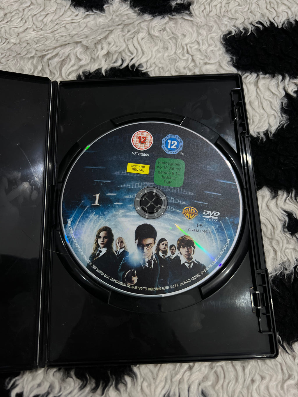 Harry Potter & The Order of Phoenix DVD