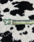 Green Butterfly Belt
