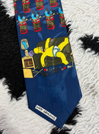 Homer Simpson on Couch Tie