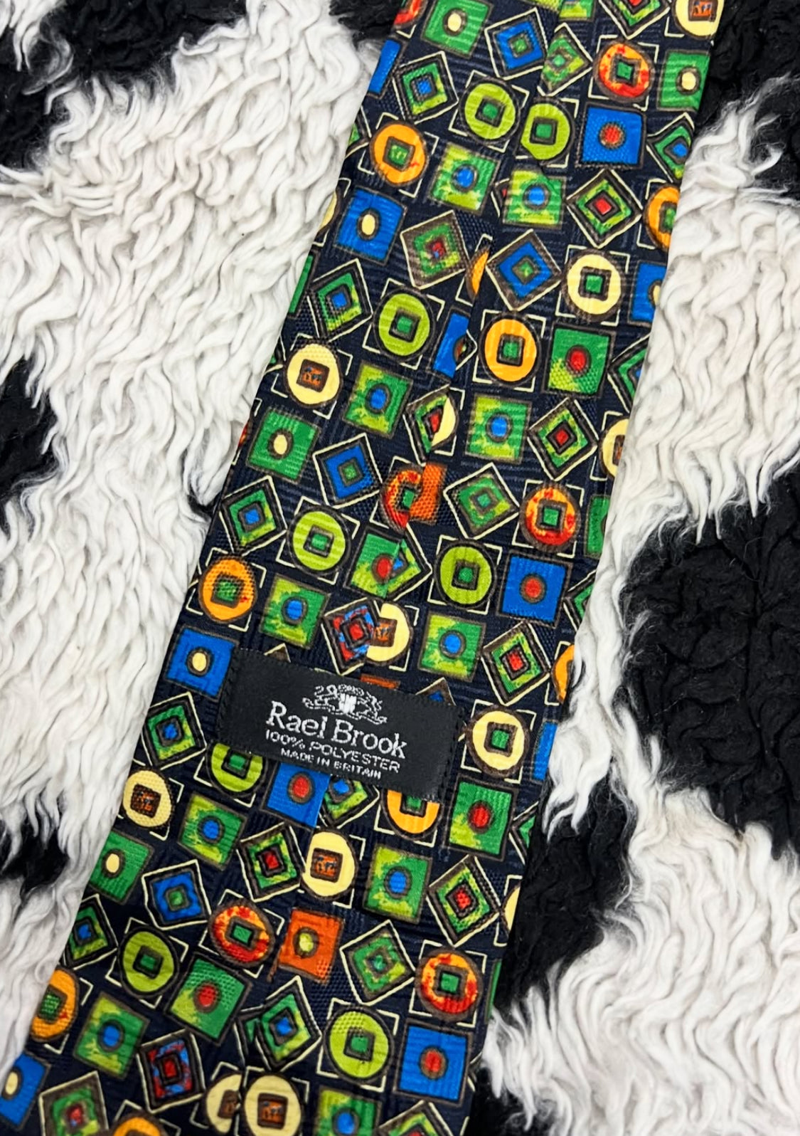 Rael Brook Geometric Tie