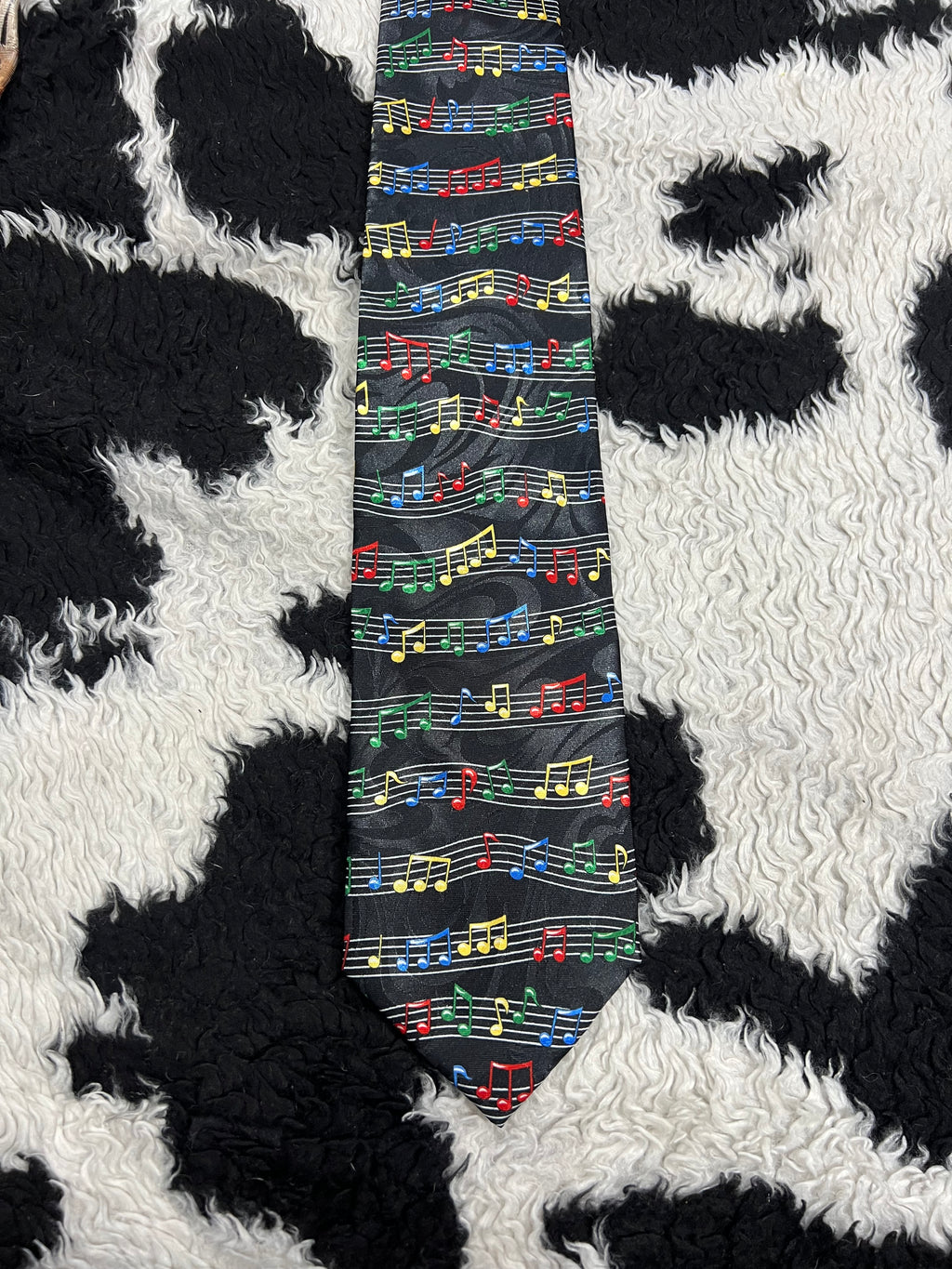 Tie Studio Musical Notes Sheet Tie
