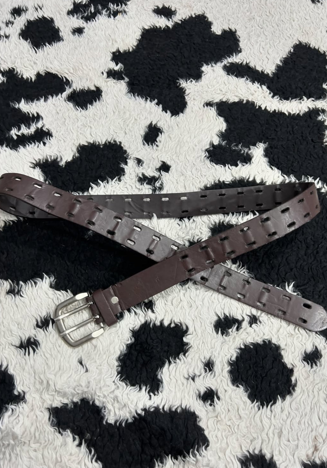Brown Double Hole Belt
