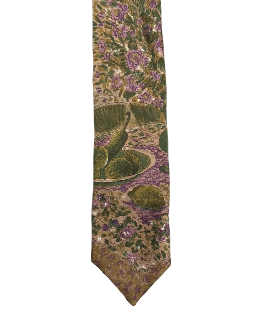 Garden Painting Tie