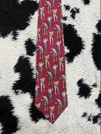 Red Golfing Tie