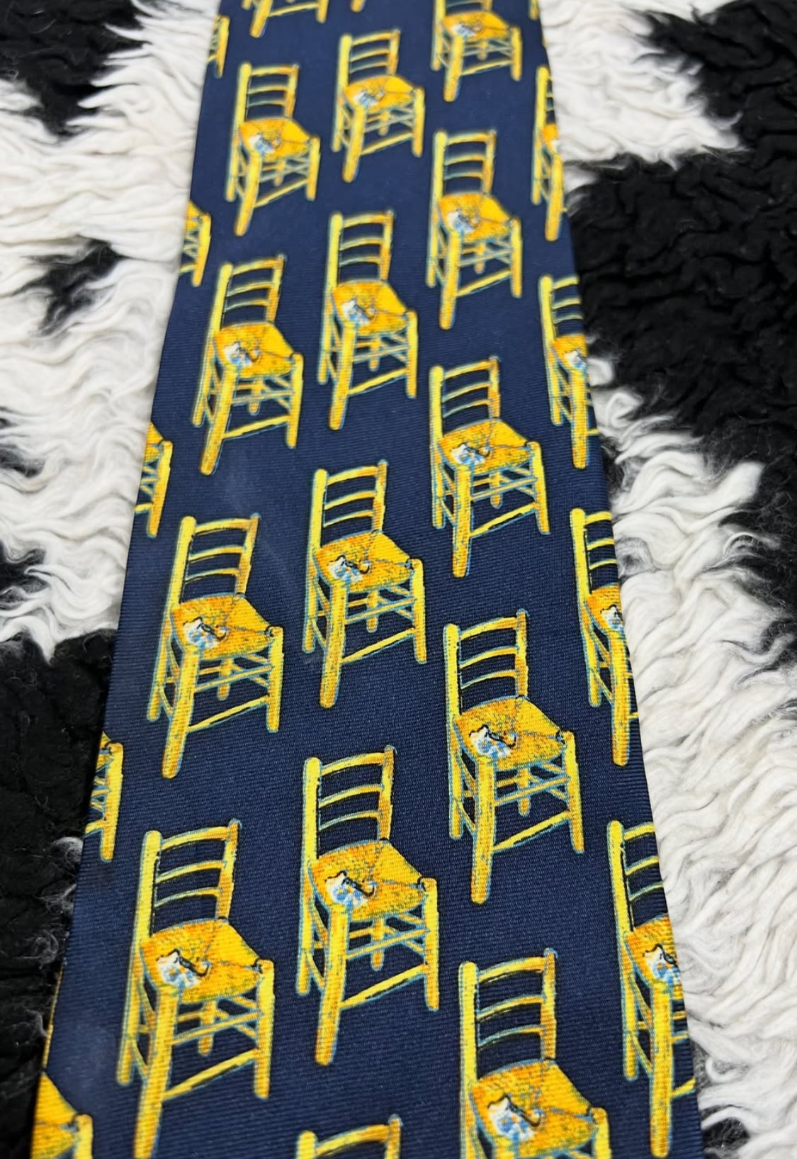 Van Gogh Chair National Gallery Tie