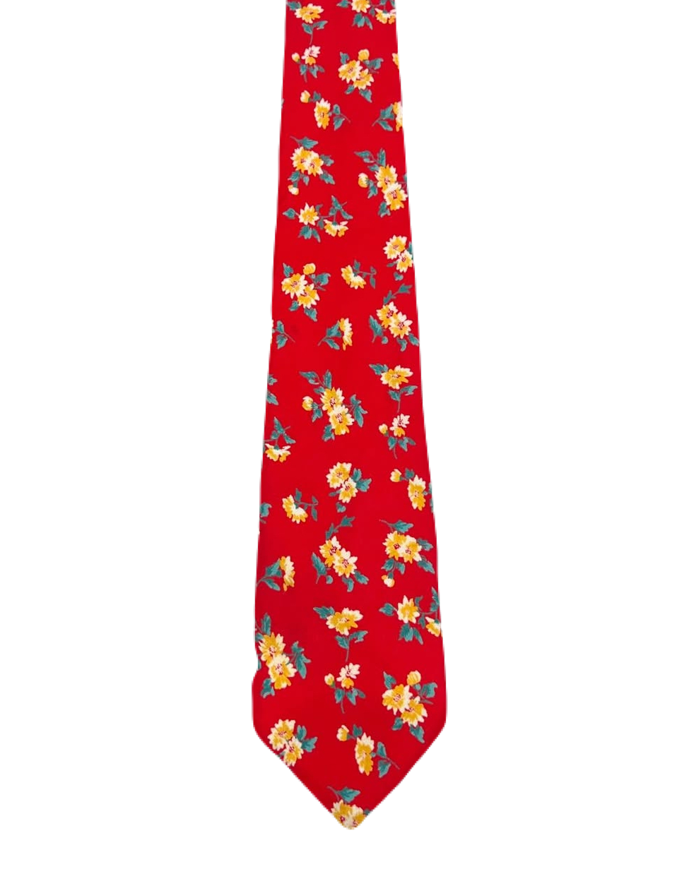 Michelsons Red Floral Tie