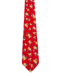 Michelsons Red Floral Tie
