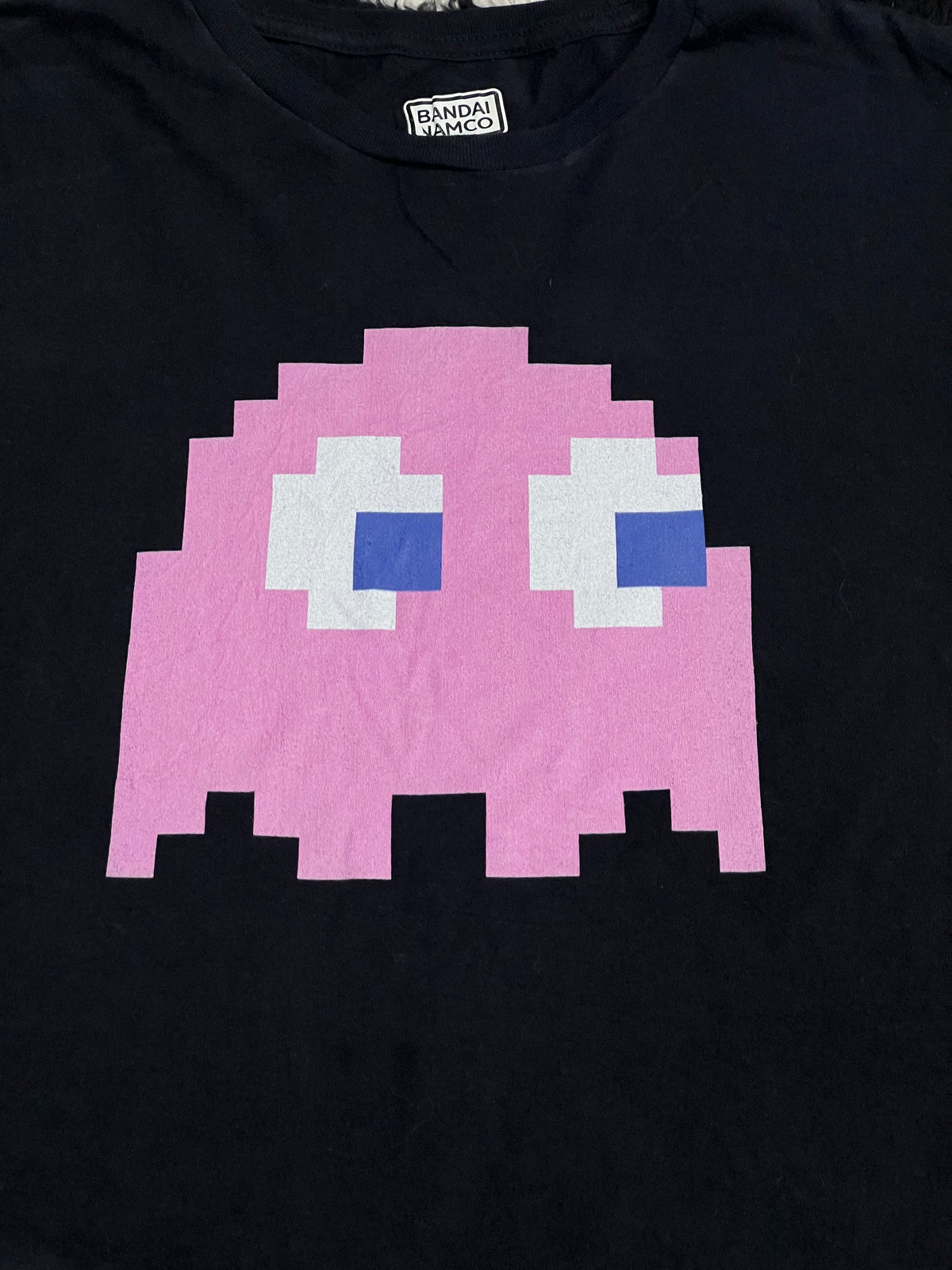 Pacman Pink Ghost Icon Tee (Extra Large)