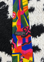 Vibrant Abstract Tie