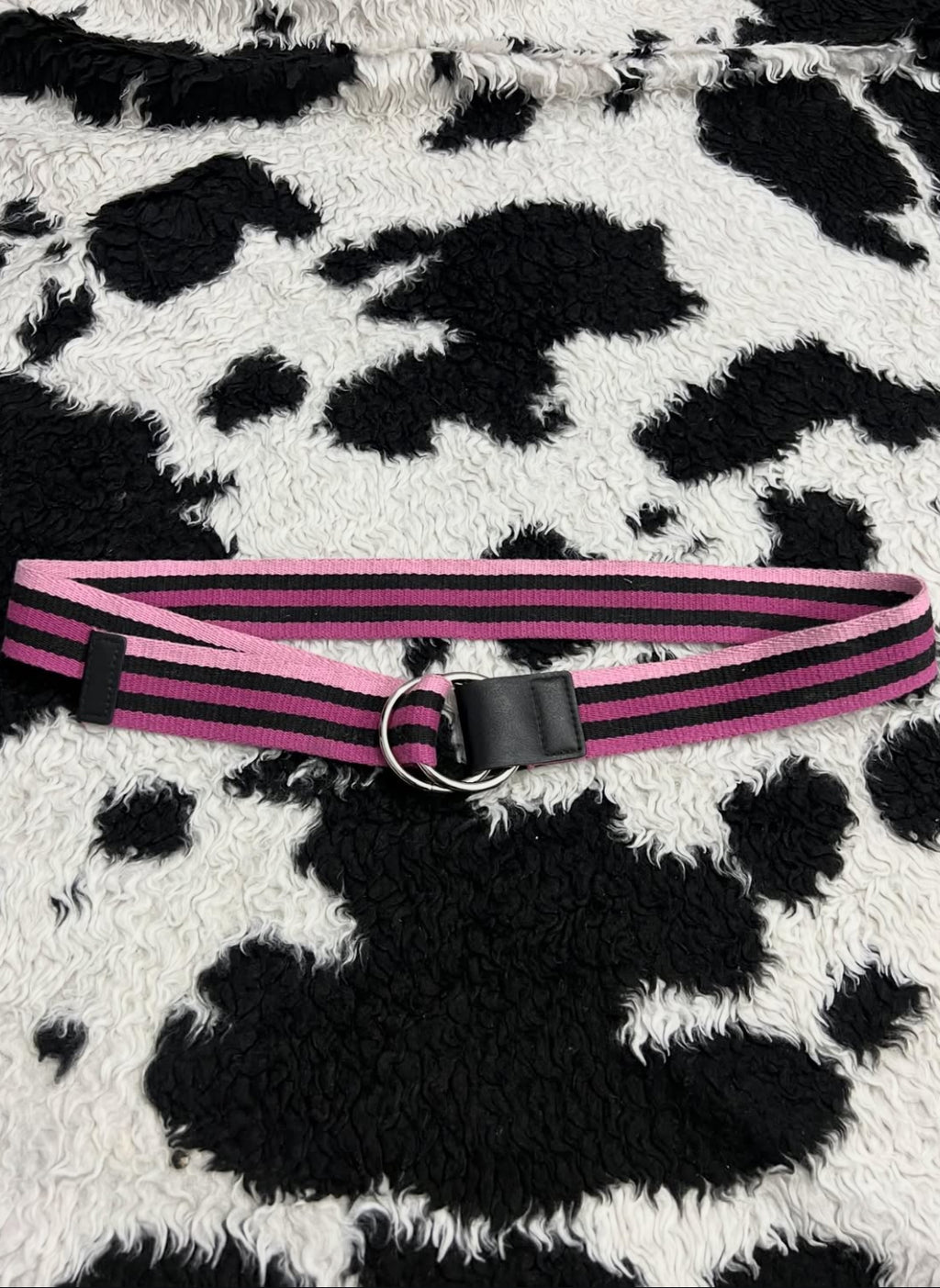 Pink & Purple D-Buckle Belt