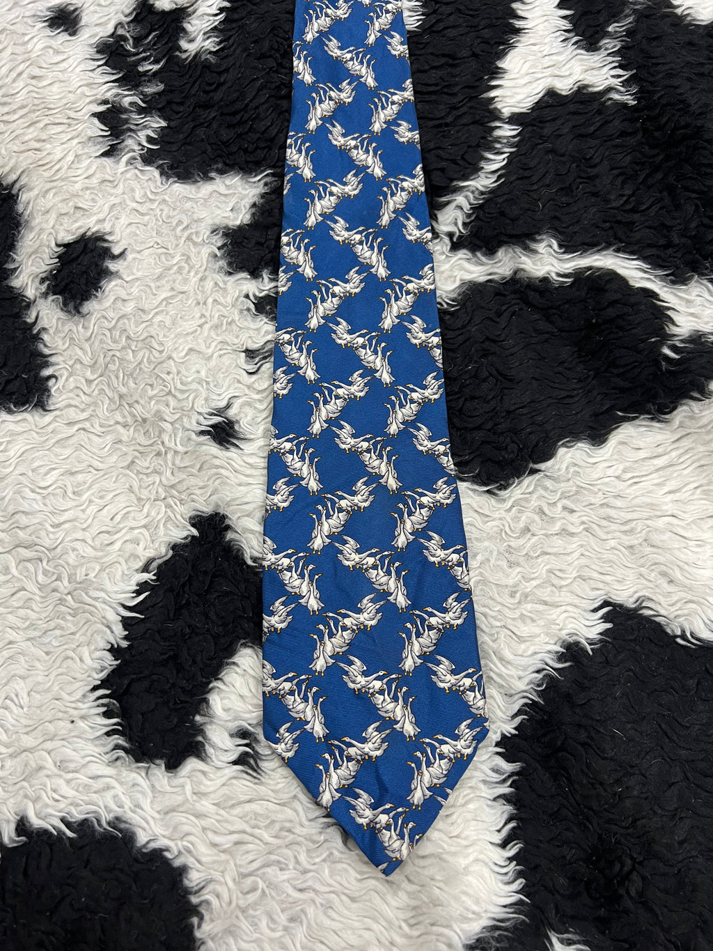 Goose Graphic Tie