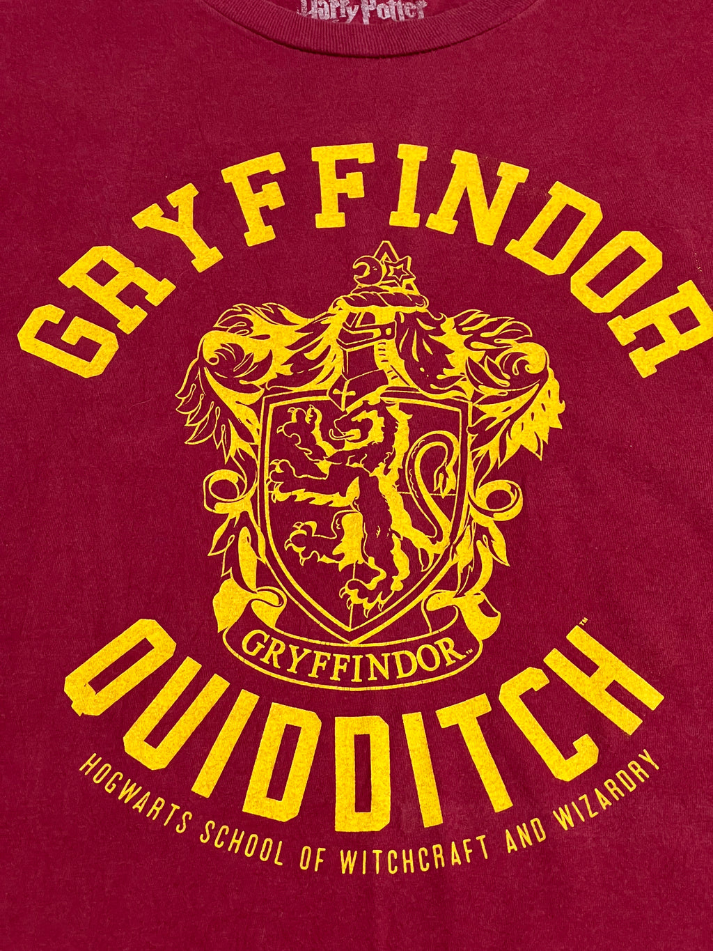 Harry Potter Quidditch Gryffindor Tee (Medium)