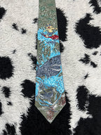Shark Surfing Tie
