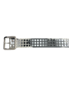 Transparent Black & White & Grey Belt