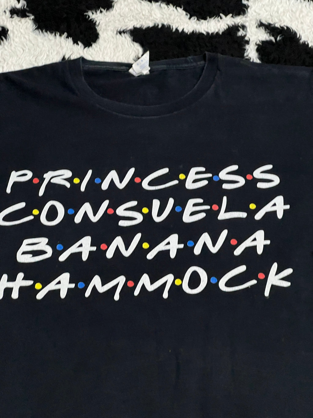 Friends Phoebe Buffay Princess Consuela Banana Hammock Tee (Large)