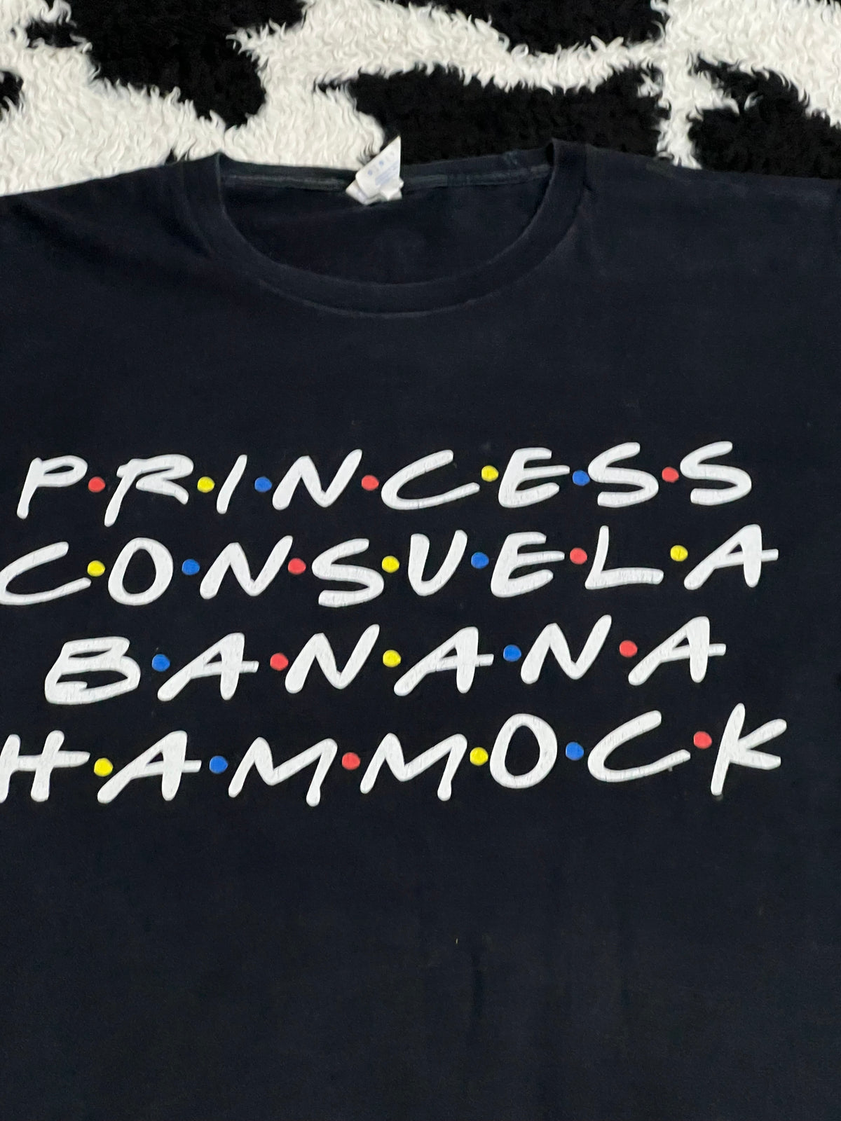 Friends Phoebe Buffay Princess Consuela Banana Hammock Tee (Large)