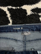 y2k The Slim Floral Embroidered Pants (Waist 32)