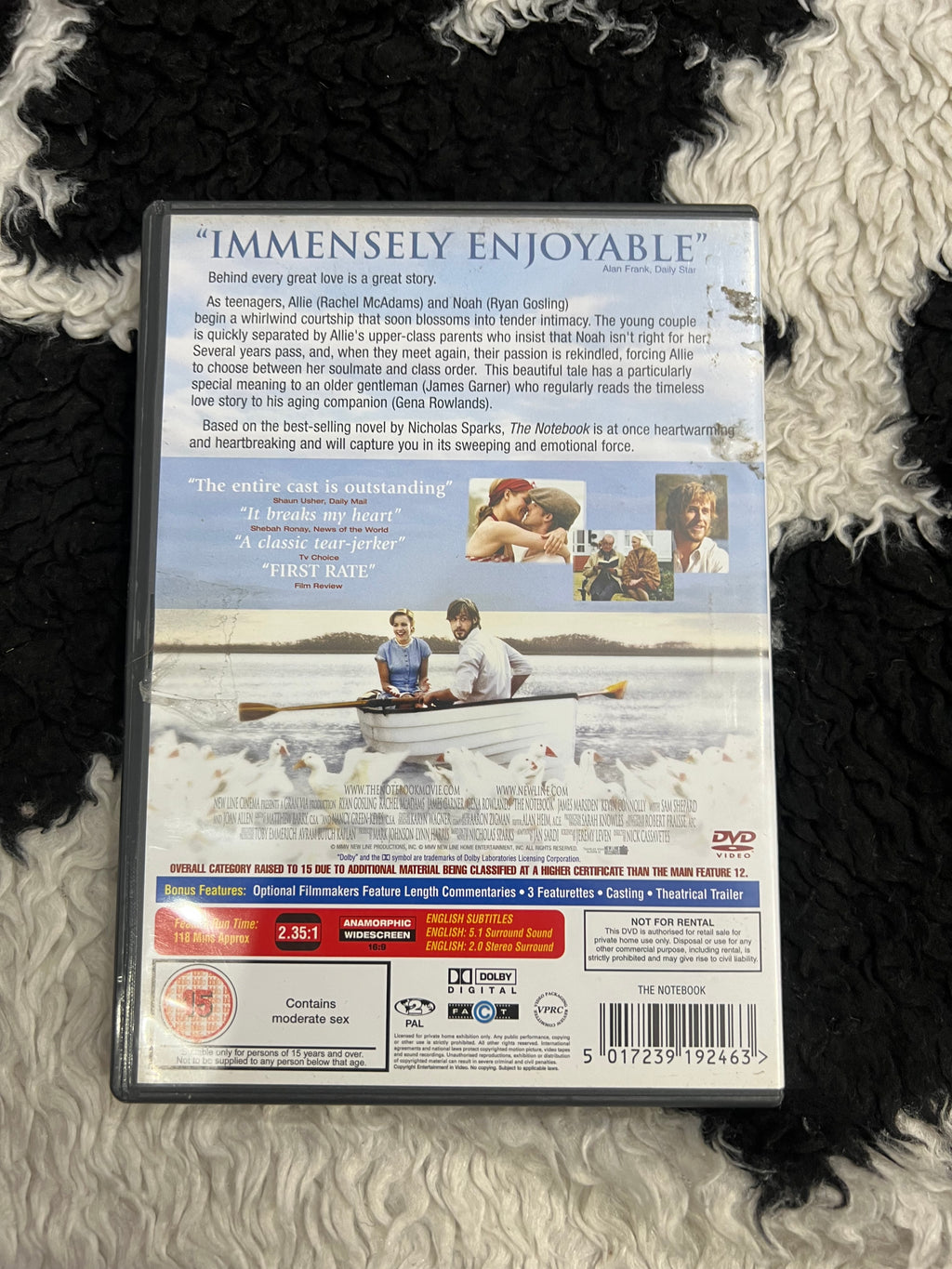 The Notebook DVD