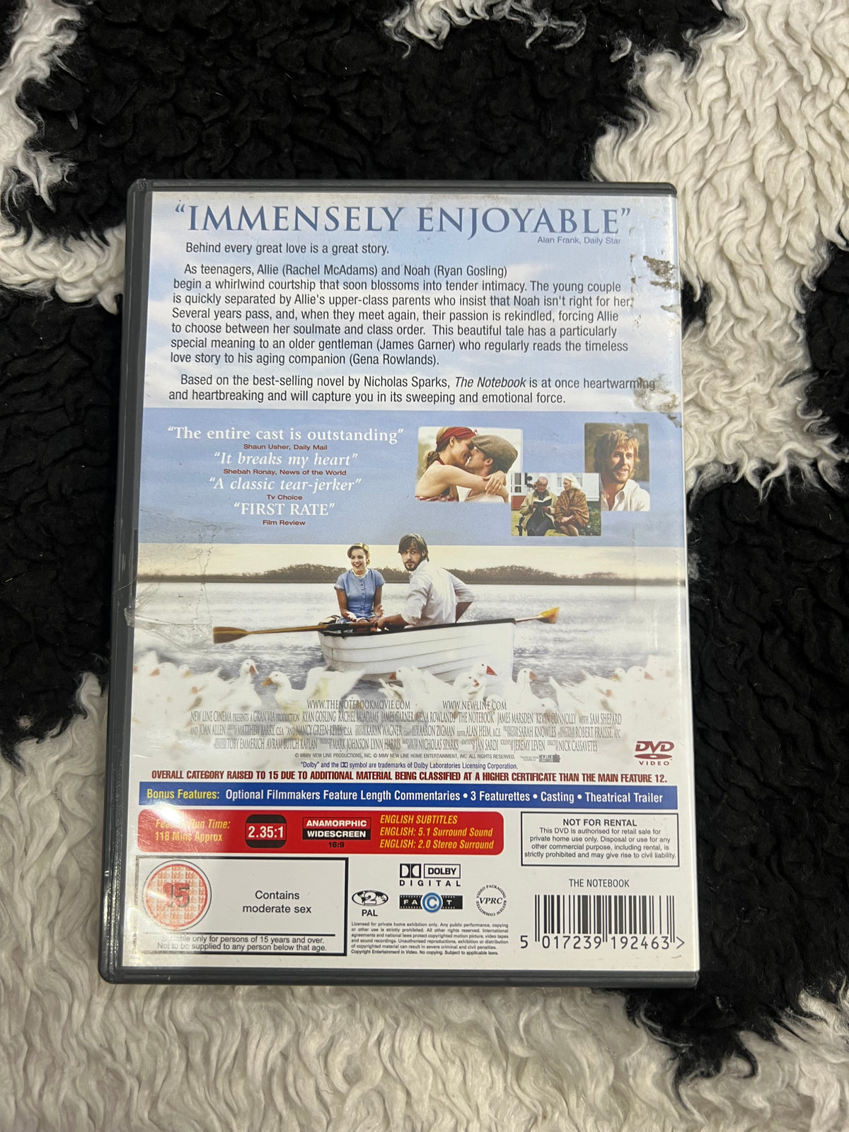 The Notebook DVD