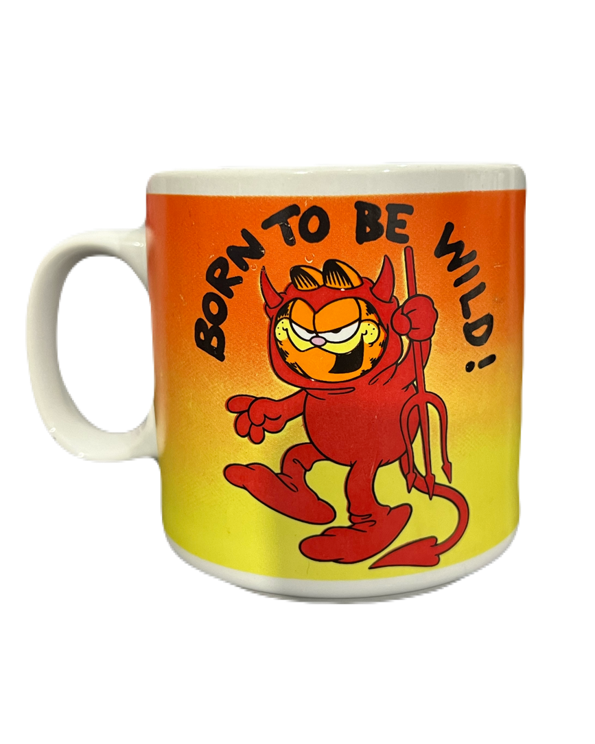 Garfield "Born To Be Wild!" Devil Mug