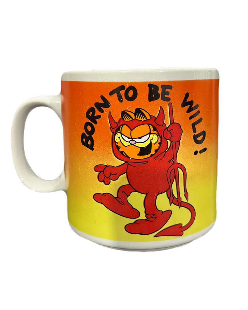 Garfield "Born To Be Wild!" Devil Mug