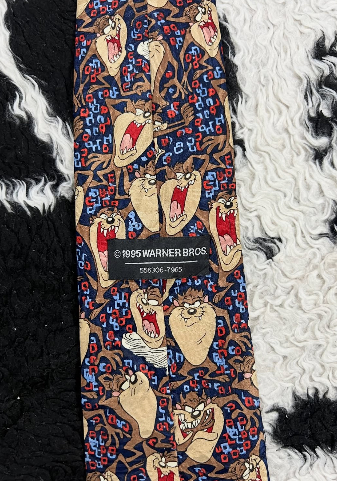 Vintage 1995 Tasmanian Devil Taz Tie