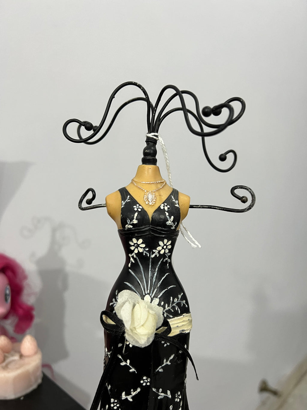 Black Jewelry Mannequin