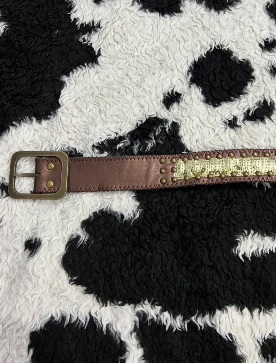Brown & Gold Belt