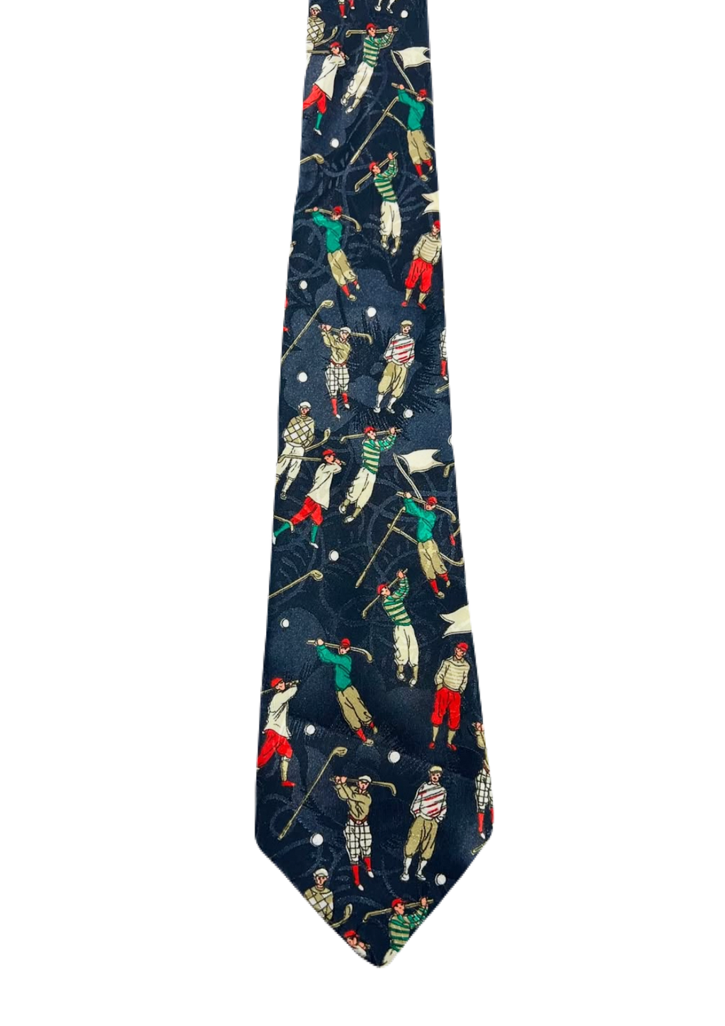 Golfing Graphic Tie
