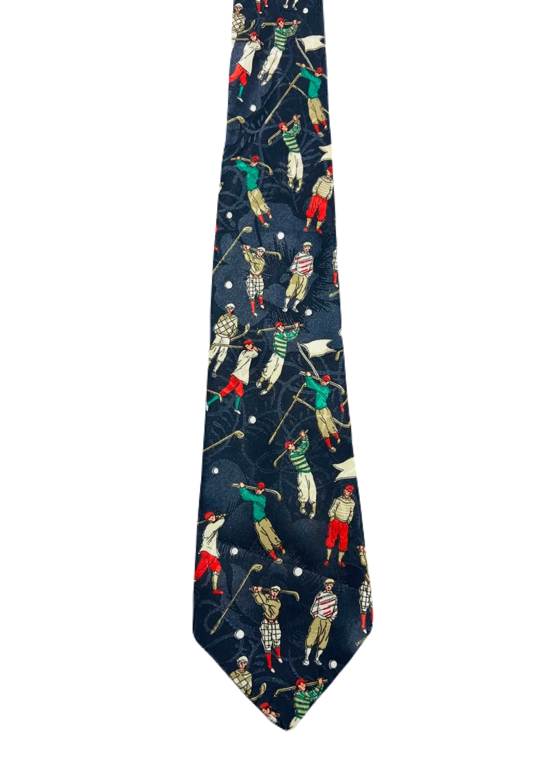 Golfing Graphic Tie